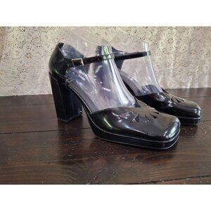 NWOB Jeffrey Campbell Maxxed Black Platform Pump/Sz. 9.5M
